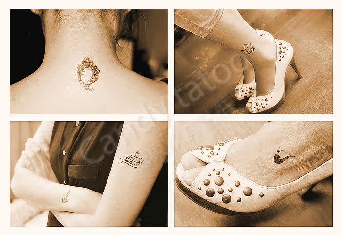 8元包邮2012新品糖果纹身贴 国王 <em>女王 英文</em>防