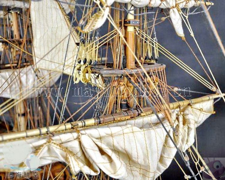 一条奢华的令人叹为观止的船，大航海时代雕塑的巅峰圣殿 大航海时代4 作者:MAYIMODEL 3921 