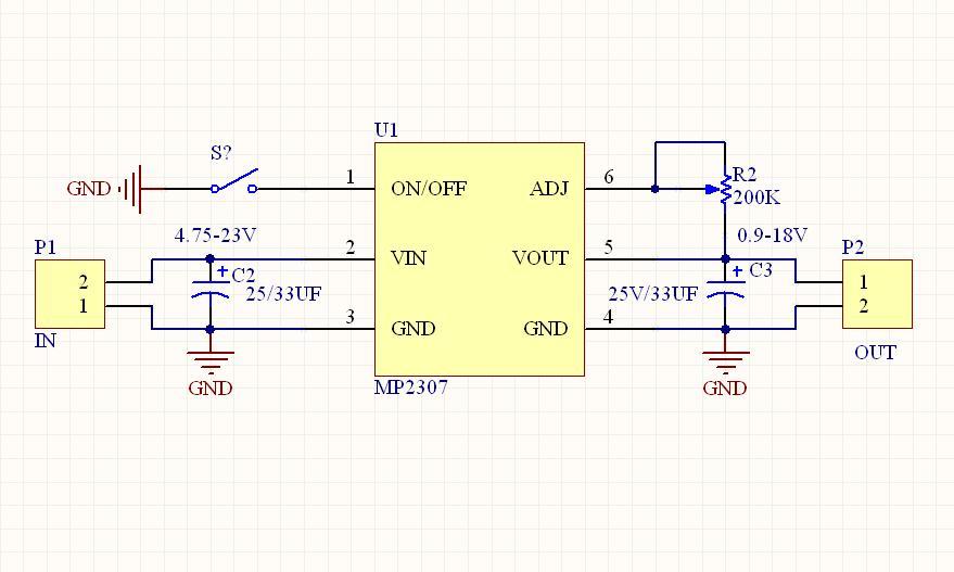 电源模块KIS-3R33S MP2307 DC-DC模块降压