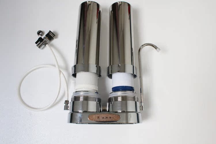 【热销 不锈钢台式净水器 进口陶瓷滤芯 自来水过滤器 两级】价格,厂家,图片,净水器\/纯水机\/净水系统,广州市净健净水设备有限公司-马可波罗网
