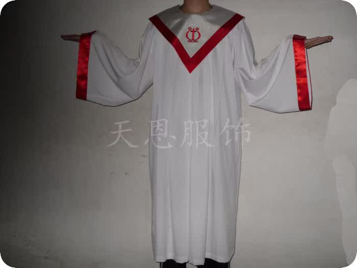 基督教服装 圣诗袍 唱诗服 诗班服 圣诗服天恩服饰圣衣cr008