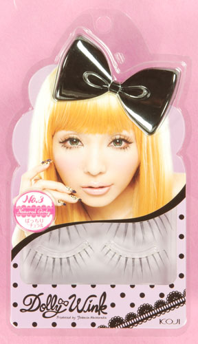 コージー本舗　Dolly Wink　No.3　Natural Girly　2P　（若益つばさ、つけまつげ）