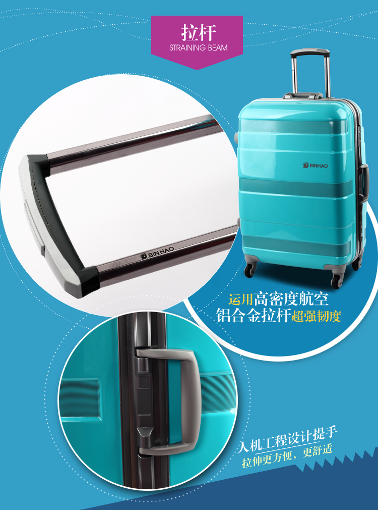 Чемодан Bin Hao 994545ha 20 24 28 Чемодан Bin Hao 994545ha 20 24 28