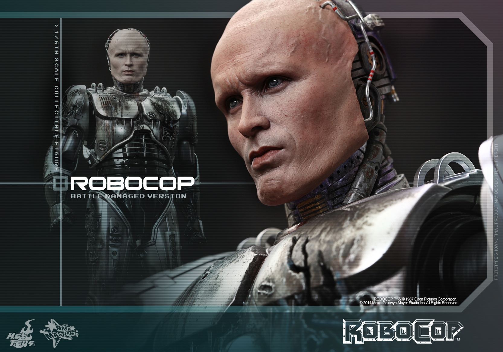 Hottoys   1 / 6   MMS265 / MMS266   Mechanical warfare police   Single person War damaged version / Suit Edition