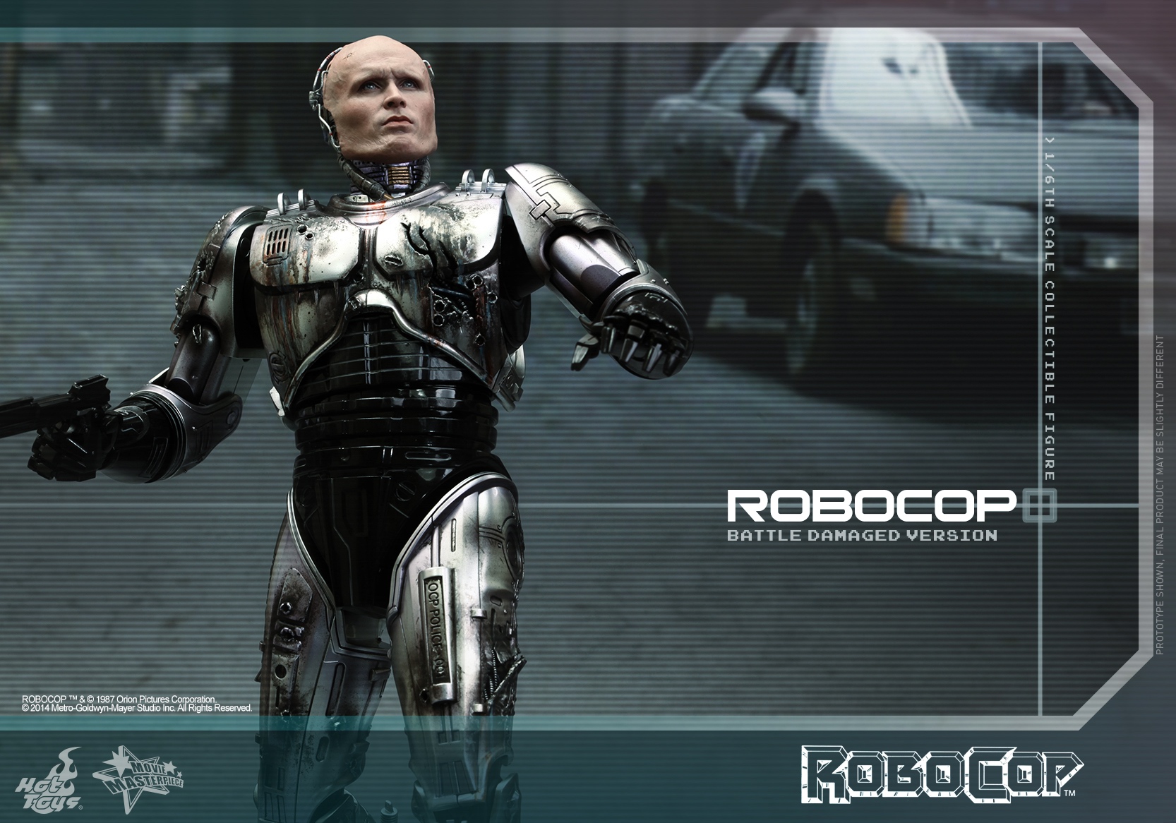 Hottoys   1 / 6   MMS265 / MMS266   Mechanical warfare police   Single person War damaged version / Suit Edition