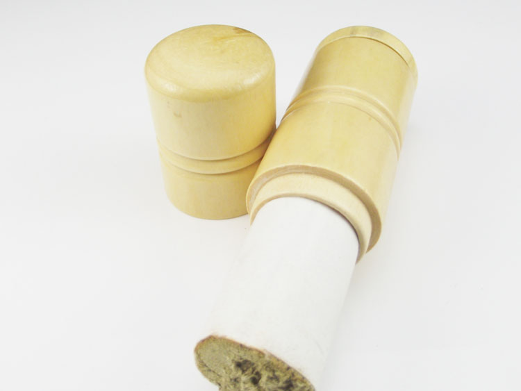 供应南阳艾和堂5:1艾绒29*100mm雷火灸玫红包装艾条批发