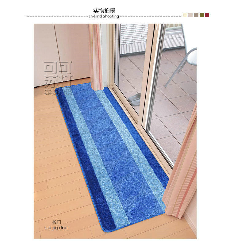 Коврик для ванной 新款精品吸油防水长条厨房地垫地毯 卧室进门垫脚垫 吸水防滑地垫