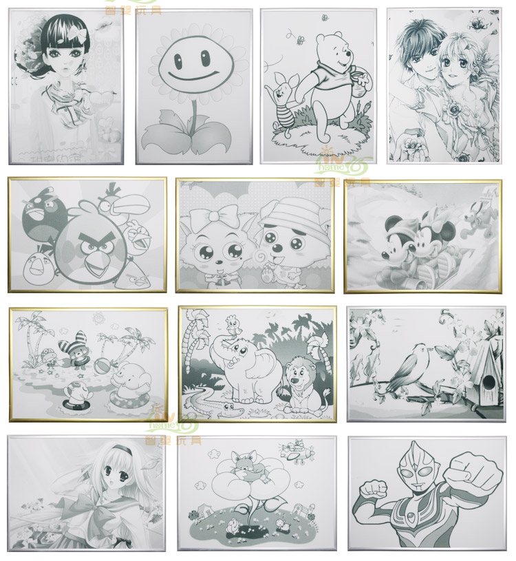 智婴玩具，涂鸦画图案