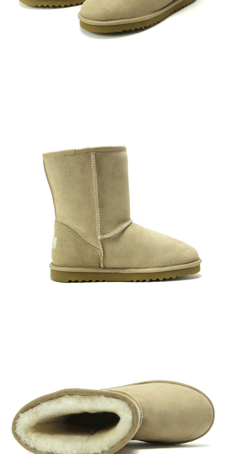 Camel Outdoor shoes outdoor recreation a genuine warmth of camel wool-one snow boots women boots