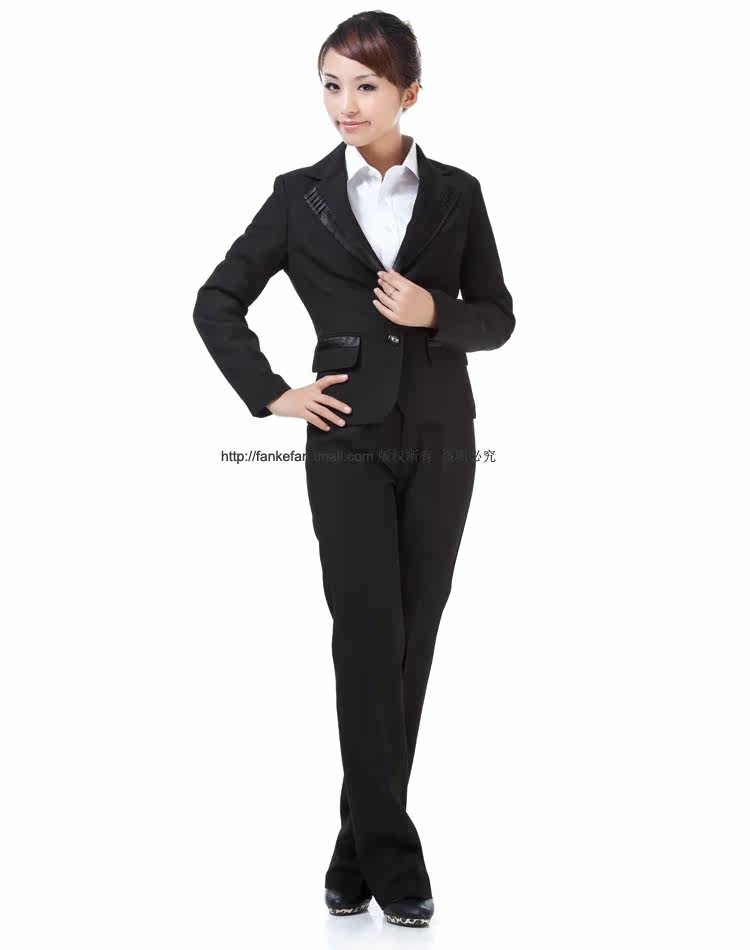 【梵可梵新款OL职业<em>套装 女装 长袖</em>西服 时尚