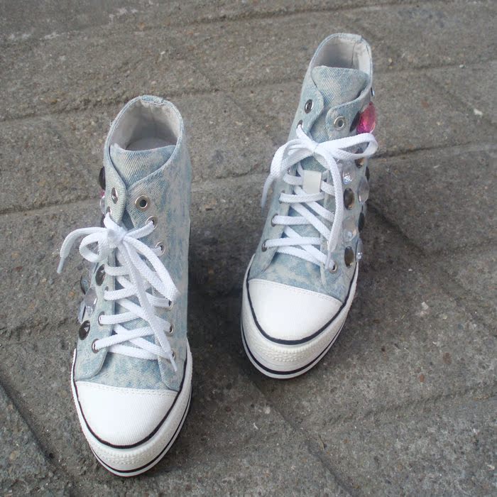 【评价】2011新款厚底 高帮休闲女鞋 内增高鞋