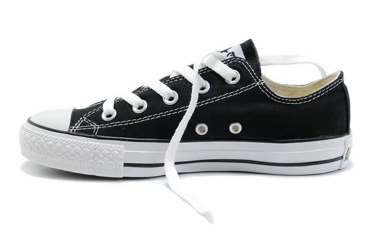 Converse Navy Low on model