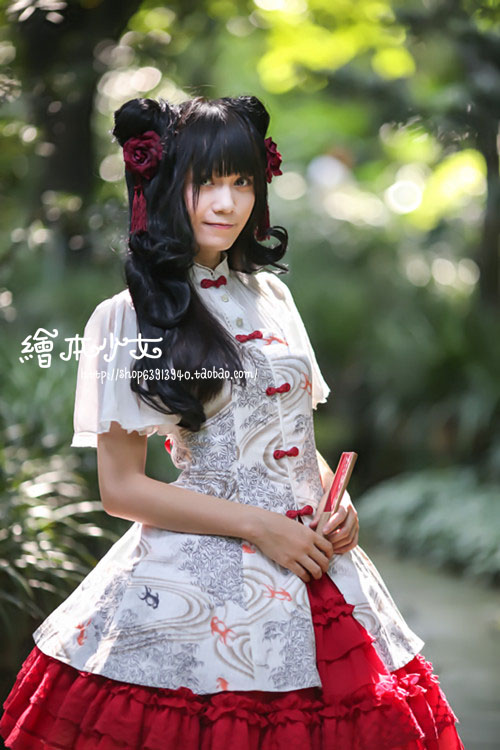 Quand le lolita se mélange aux costumes traditionnels: Wa, Qi et Han lolita T2nyoQXglXXXXXXXXX_!!67442352