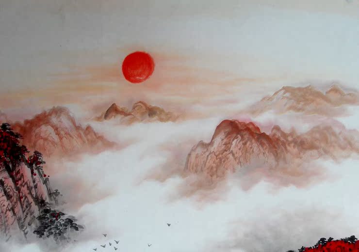 旭日东升