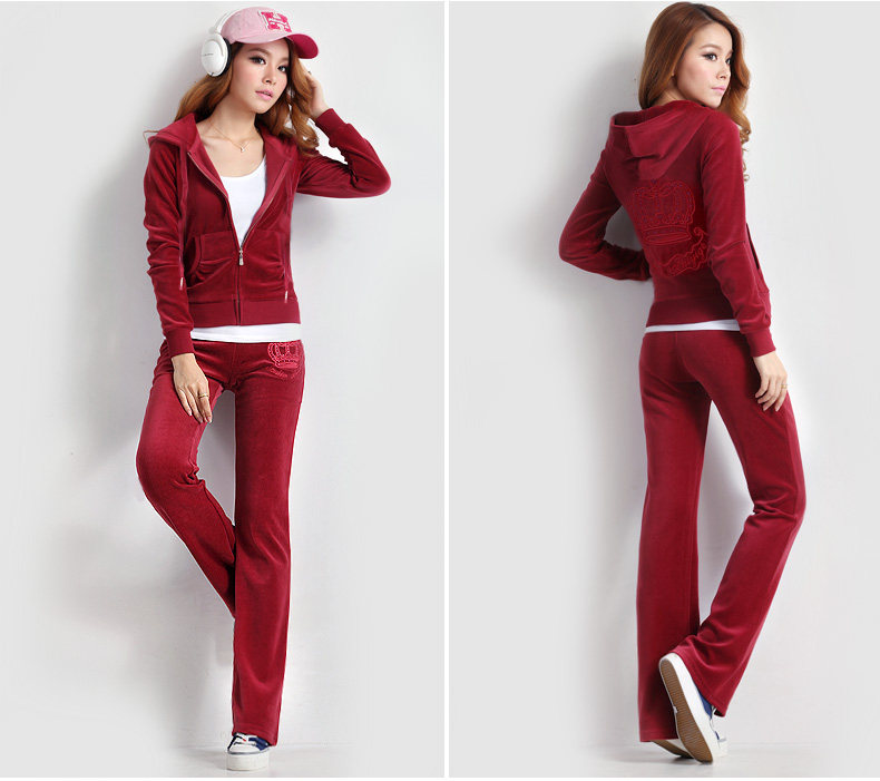 派衣阁2013金丝天鹅绒<em>运动</em>套装女<em>运动</em>服套装