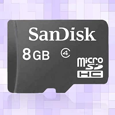 SanDisk闪迪 TF卡8G 手机存储卡 MicroSD卡 8G手机内存卡 TF8G C4