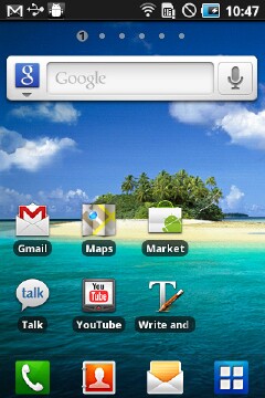智能简约系Android 2.2 三星s5830评测