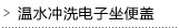 温水冲洗电子坐便器
