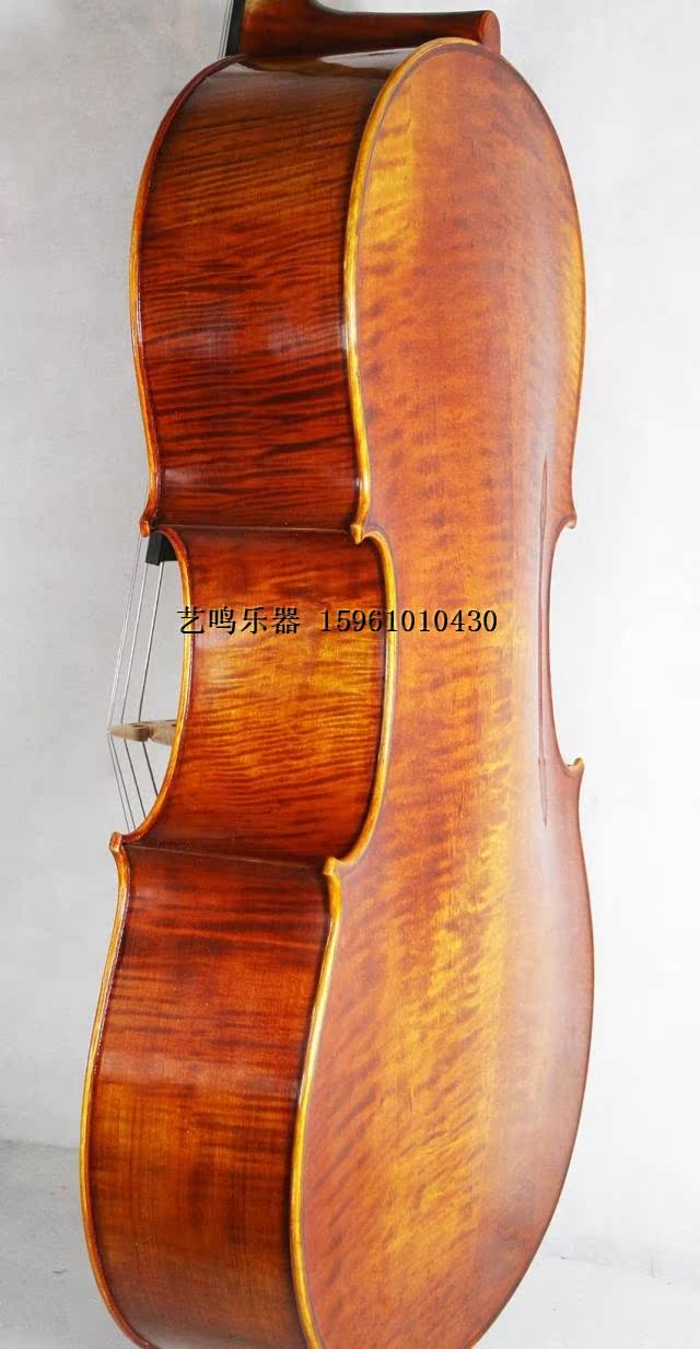 大提琴 演奏大提琴 虎纹大提琴 高档考级全手工