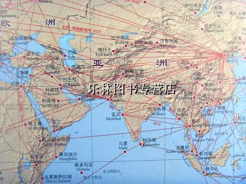 世界航运地图中文版