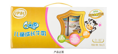 【天猫超市】伊利QQ星儿童成长牛奶全聪型1