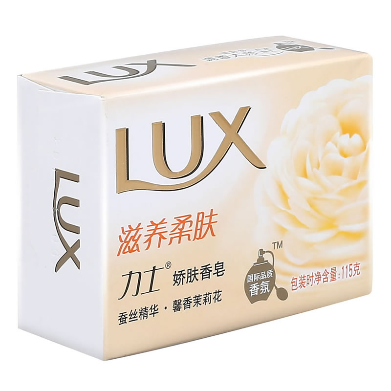LUX/力士娇肤香皂滋养柔肤115g 蚕丝精华+茉莉花香