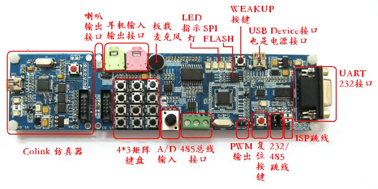 鼎尚nxp ds-lpc11u14开发板 arm cortex-m0内核 usb2.0接口图片_1