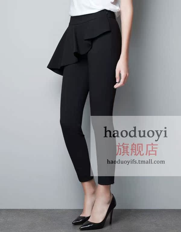 Женские брюки Haoduoyi 0826001 STUDIO Длинные брюки Узкие брюки-карандаш Разное Оборка Женские брюки Haoduoyi 0826001 STUDIO Длинные брюки Узкие брюки-карандаш Разное Оборка