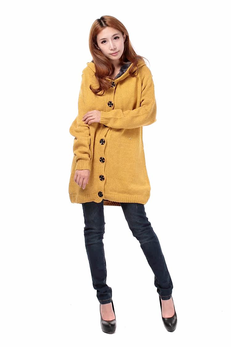 2012秋冬女装 <em>孕妇毛衣</em>外套 韩版 宽松开衫 棒