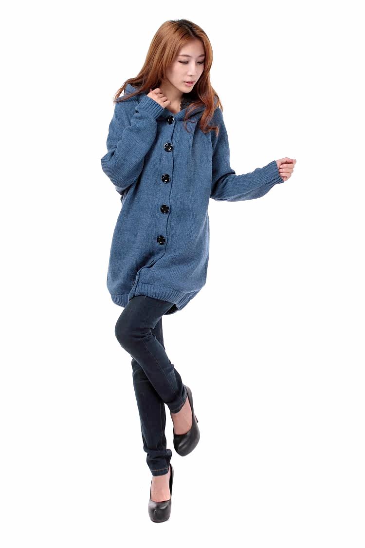 2012秋冬女装 <em>孕妇毛衣</em>外套 韩版 宽松开衫 棒