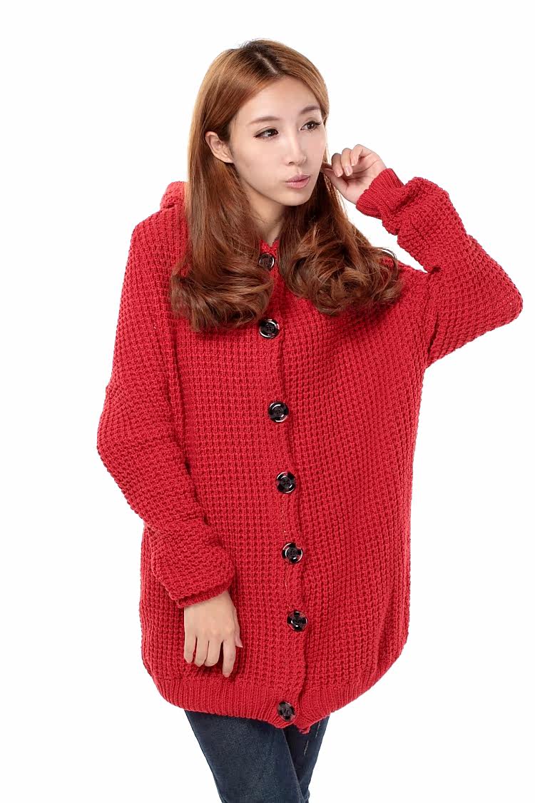 2012秋冬女装 <em>孕妇毛衣</em>外套 韩版 宽松开衫 棒