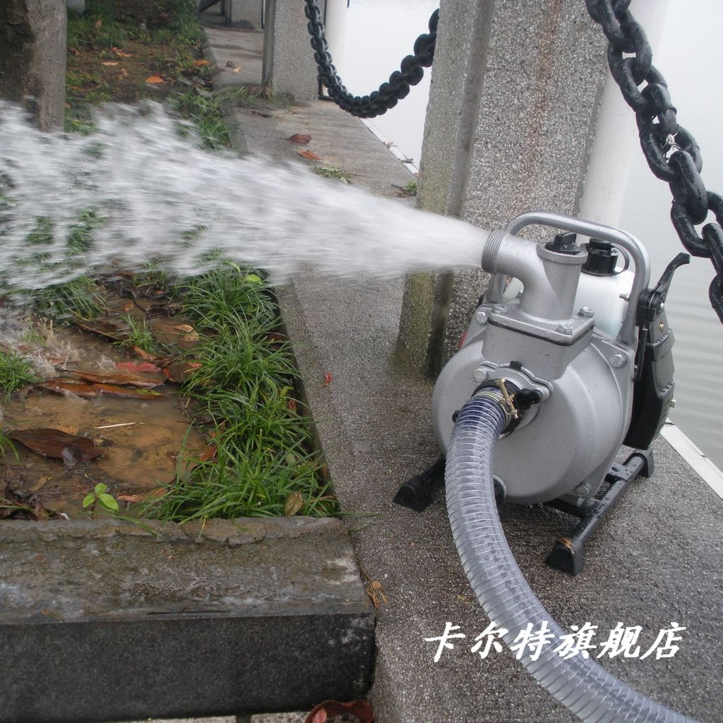 汽油机水泵 农用抽水机 1寸/1.5寸二冲程灌溉机 排灌自吸水泵