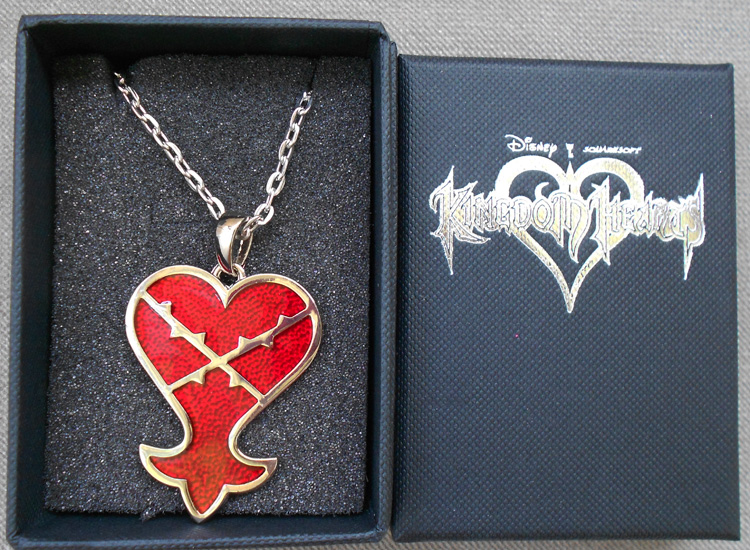 Kingdom Hearts Necklace an crown Necklace key Necklace Four corners stars Necklace Red heart Necklace Animation surrounding