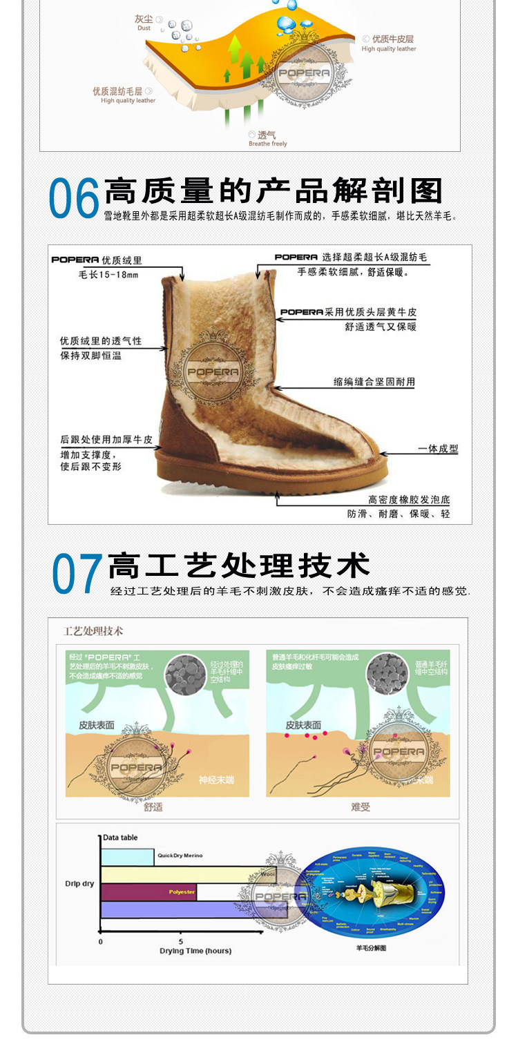 帕维纳雪地靴5803 Gobuy123 响邦邦网商城