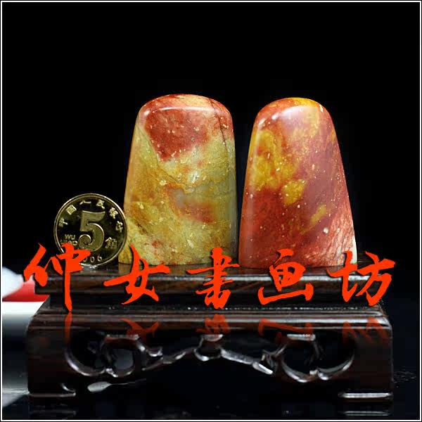 包邮【仲<em>女书</em>画坊】寿山<em>石</em>精品随行印章篆刻印