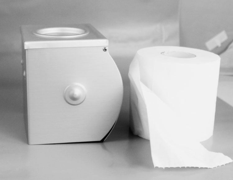 Cahia bathroom space aluminium tray paper towels paper towels toilet paper holder toilet paper holder paper holder