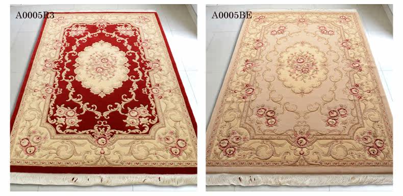 ковер 东升新西兰羊毛地毯欧式客厅茶几垫卧室床边满铺毯加密加大加厚款 Dongsheng XM/004