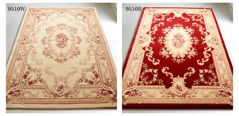 ковер 东升新西兰羊毛地毯欧式客厅茶几垫卧室床边满铺毯加密加大加厚款 Dongsheng XM/004