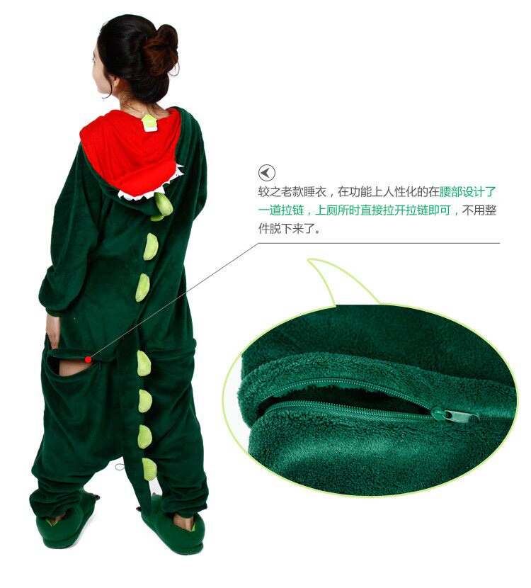 <em>天猫</em> <em>淘宝商城</em>第二代拉链款动物<em>连体卡通睡衣</em>