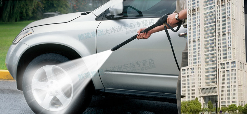 Автомойка 熊猫汽车高压洗车机家用220v洗车器便携自助清洗机洗车泵洗车水枪 PANDA SOFTWARE