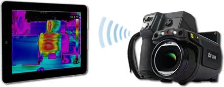 FLIR T-Series Infrared Camera Wi-Fi Transfer to Apple iPad