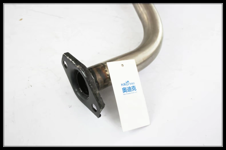 ống xả akrapovic Thích hợp cho bộ giảm âm ống xả ô tô bằng thép không gỉ phía sau Hafei Lubao ống xả xe ô tô cấu tạo ống xả ô tô