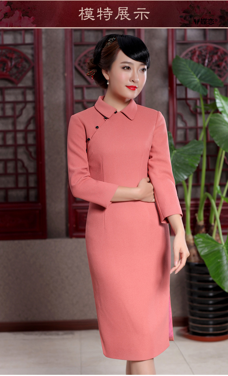 The Butterfly Lovers Spring 2015 New Daily Sau San long skirt improved stylish pearl detained qipao 49107 orange XL Photo, prices, brand platters! The elections are supplied in the national character of distribution, so action, buy now enjoy more preferential! As soon as possible.