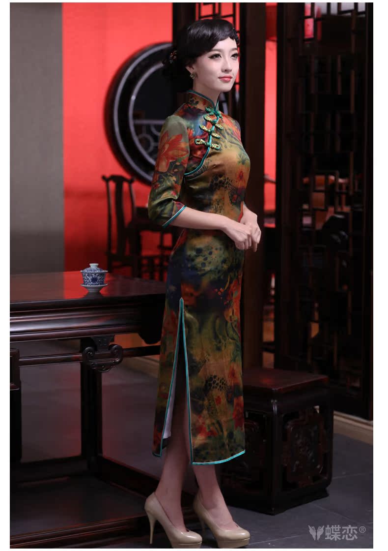 Butterfly Lovers spring 2015 the new, improved daily Silk Cheongsam retro manual cheongsam dress 49,128 figure S pictures, price, brand platters! Elections are good character, the national distribution, so why buy now enjoy more preferential! Health