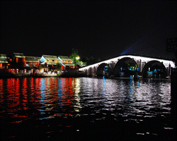 京杭运河夜景