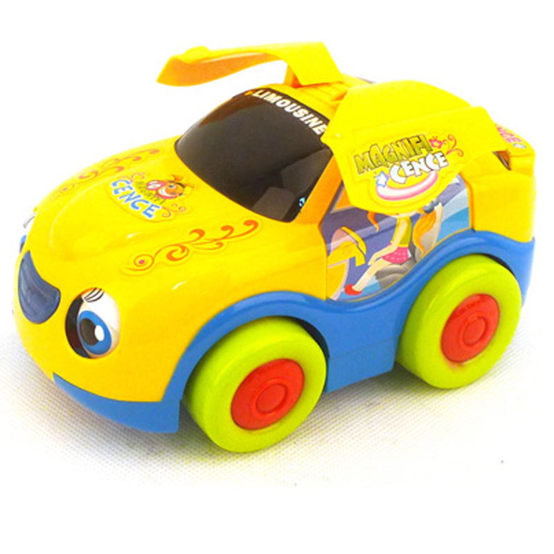0益智早教电动活力卡通车非遥控小轿车玩具儿