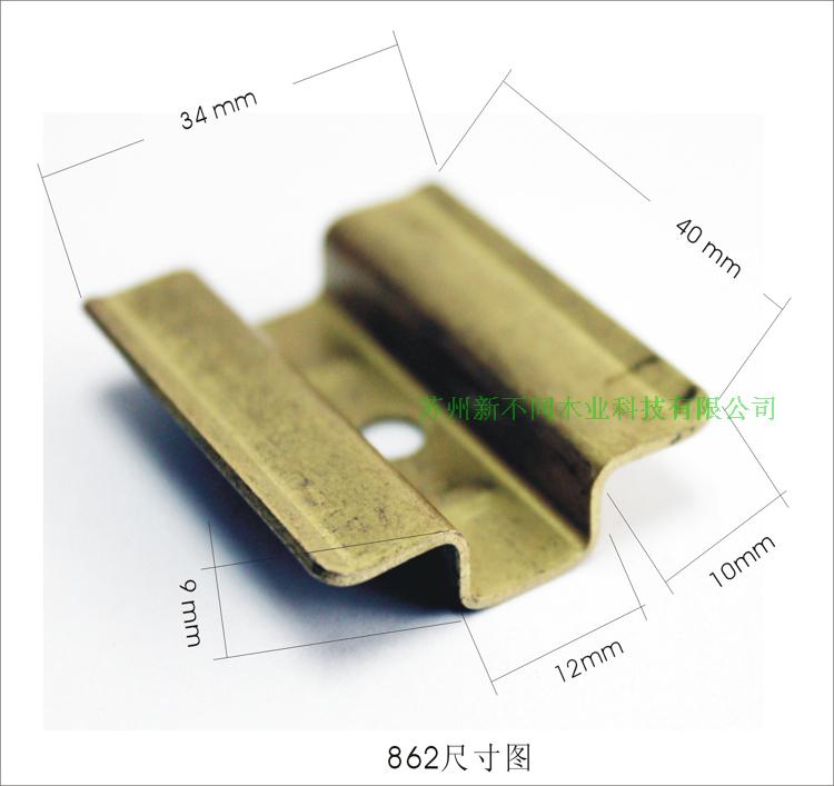 【苏州防腐木】室外平台木地板扣件 卡扣大号 紧固安装夹连接卡件