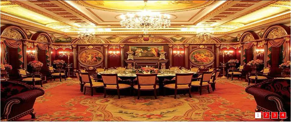 高级餐厅五星级餐具批发酒店用品餐具黄金摆台