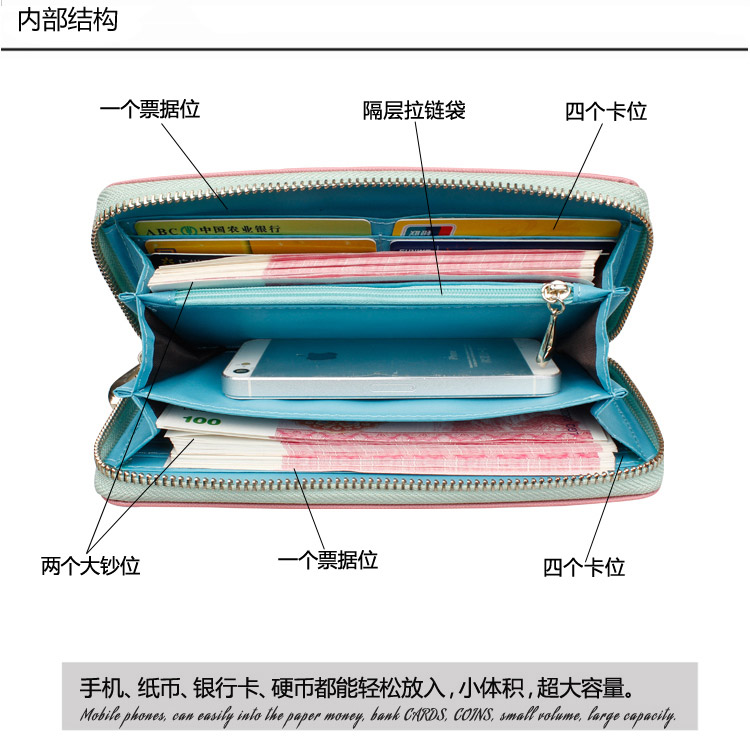 Бумажник The trend of the Korean version 8015 2013 Длинный бумажник Девушки Кожа быка Молния Геометрические узоры Жесткий Контрастные цвета Разные, Зажим для купюр, С отделом для фотографий, С потайными карманами, С отделом для документов, С отделом на молнии, C отделом для удостоверений, С отделом для карточек, С отделом-ключницей, С отделом для квитанций и чеков, С отделом под паспорт Бумажник The trend of the Korean version 8015 2013 The trend of the Korean version Девушки Разные, Зажим для купюр, С отделом для фотографий, С потайными карманами, С отделом для документов, С отделом на молнии, C отделом для удостоверений, С отделом для карточек, С отделом-ключницей, С отделом для квитанций и чеков, С отделом под паспорт Кожа быка Жесткий Контрастные цвета Длинный бумажник Горизонтальная модель Молния