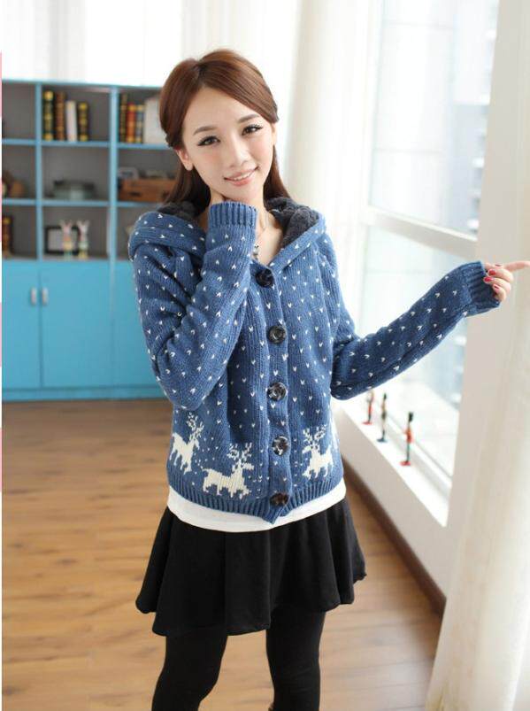 【L207 冬装新款<em>女式毛衣</em> 女式宽松大码<em>加绒</em>加